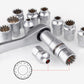 📢📢50% OFF !! ⏰29pcs Core Ratchet Socket Wrench Kit – Chrome‑vanadium steel, 11 sockets & 10 bits. Perfect for car repairs & DIY 🛠️✨