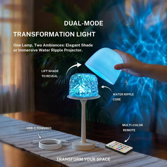 📢📢40% OFF !! ⏰16-Color Water Ripple Table Lamp