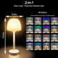 16-Color Water Ripple Table Lamp