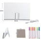 📢📢50% OFF !! ⏰Kids DIY Illuminated Erasable Drawing Board Set