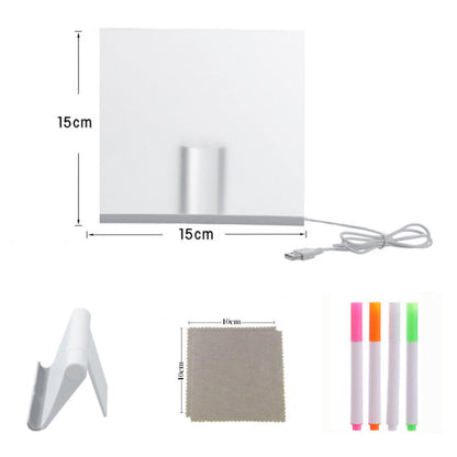 📢📢50% OFF !! ⏰Kids DIY Illuminated Erasable Drawing Board Set