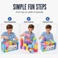 📢📢40% OFF !! ⏰Kids Soft EVA Foam Building Blocks Set