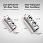 📢📢50% OFF !! ⏰Vertical Wire Rope Clamp