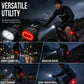 📢📢50% OFF !! ⏰USB Rechargeable Bike Light Set