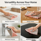 Soft Microfiber Double-Sided Cleaning Cloth