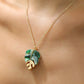 📢📢50% OFF !! ⏰Fashion Leaf Pendant Necklace