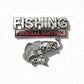 📢📢50% OFF !! ⏰Metal Fishing Vehicle Emblem Badge