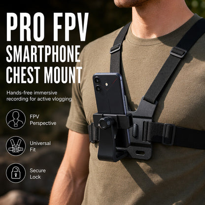 📢📢50% OFF !! ⏰Smartphone Chest Mount Harness Kit