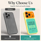 📢📢50% OFF !! ⏰Stylish Color Block Soft Phone Case