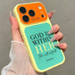 📢📢50% OFF !! ⏰Stylish Color Block Soft Phone Case