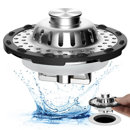 📢📢50% OFF !! ⏰Stainless Steel Kitchen Sink Strainer