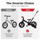 📢📢50% OFF !! ⏰4-in-1 Convertible Kids Tricycle Balance Bike Stroller
