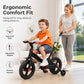 📢📢50% OFF !! ⏰4-in-1 Convertible Kids Tricycle Balance Bike Stroller