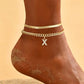 📢📢50% OFF !! ⏰Dainty Layered Gold Initial Anklets for Women
