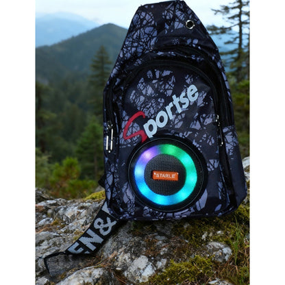 📢📢50% OFF !! ⏰Portable Bluetooth Speaker Bag with LED Lights