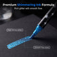 Dual-Tip Glitter Markers Set with Soft Brush