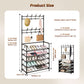 📢📢40% OFF !! ⏰Multi-Functional Entryway Shoe & Coat Rack