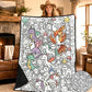 📢📢50% OFF !! ⏰DIY Kids' Coloring Blanket