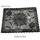 Spooky Halloween Patterns Tablecloth and Placemats Set