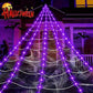 Room Decor Spider Web Design Hanging Light