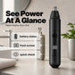 Rechargeable Nose Hair Trimmer with LED Display