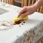 📢📢50% OFF !! ⏰Elegant Waterproof Embossed Floral Tablecloth