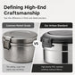 📢📢50% OFF !! ⏰3-Piece Stainless Steel Lunch Box Set with Airtight Lids for School and Office
