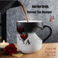 📢📢50% OFF !! ⏰Color Changing Heart Handle Ceramic Mug for Valentine's Day