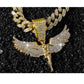📢📢50% OFF !! ⏰Men's Sprakling Rhinestone Pendant Necklace