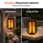 📢📢50% OFF !! ⏰Solar Flickering Flame Lantern