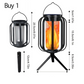📢📢50% OFF !! ⏰Solar Flickering Flame Lantern