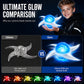 📢📢50% OFF !! ⏰Glowing Cosplay Prop Whirlwind Spiral Rotating Shuriken