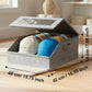 📢📢50% OFF !! ⏰Stackable Hat Storage Box with Clear Window