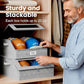 📢📢50% OFF !! ⏰Stackable Hat Storage Box with Clear Window