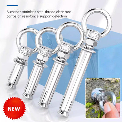 📢📢50% OFF !! ⏰6PCS/Pack 304 Stainless Steel Lifting Ring Expansion Screw