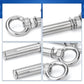 📢📢50% OFF !! ⏰6PCS/Pack 304 Stainless Steel Lifting Ring Expansion Screw