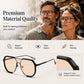 📢📢50% OFF !! ⏰Unisex Oversized Square One-Piece Sunglasses