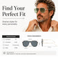 📢📢50% OFF !! ⏰Unisex Oversized Square One-Piece Sunglasses