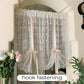 📢📢50% OFF !! ⏰Embroidered Floral Tie-Up Sheer Curtain