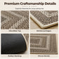 📢📢50% OFF !! ⏰Elegant Woven Runner Rug