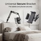 Magnetic Bedside Tablet Stand with Hidden Mattress Base