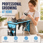 📢📢50% OFF !!⏰🐕2-in-1 Foldable Pet Grooming Bed
