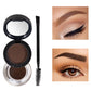 📢📢Hot Sale: Buy 1 Get 1 Free！！⏰2-in-1 Highly Pigmented Eyebrow Powder & Cream