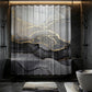 📢📢50% OFF !! ⏰Elegant Marble Pattern Bathroom Shower Curtain