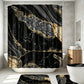 📢📢50% OFF !! ⏰Elegant Marble Pattern Bathroom Shower Curtain