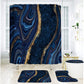 📢📢50% OFF !! ⏰Elegant Marble Pattern Bathroom Shower Curtain