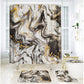 📢📢50% OFF !! ⏰Elegant Marble Pattern Bathroom Shower Curtain