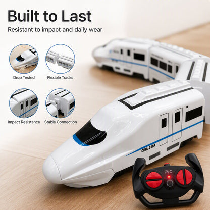 📢📢50% OFF !! ⏰Kids High-Speed Train Toy Set