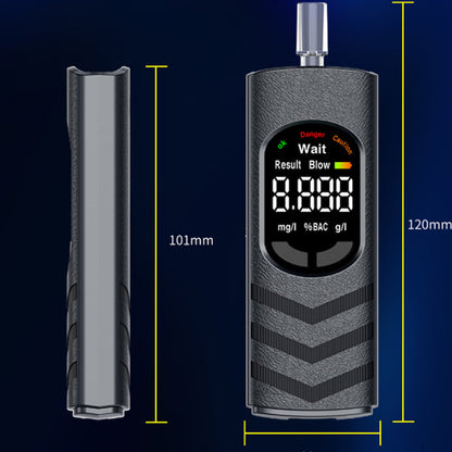 📢📢50% OFF !! ⏰Rechargeable Alcohol Tester with LCD Screen and Voice Broadcast
