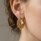 📢📢50% OFF !! ⏰Vintage Stainless Steel Bohemian Hoop Earrings